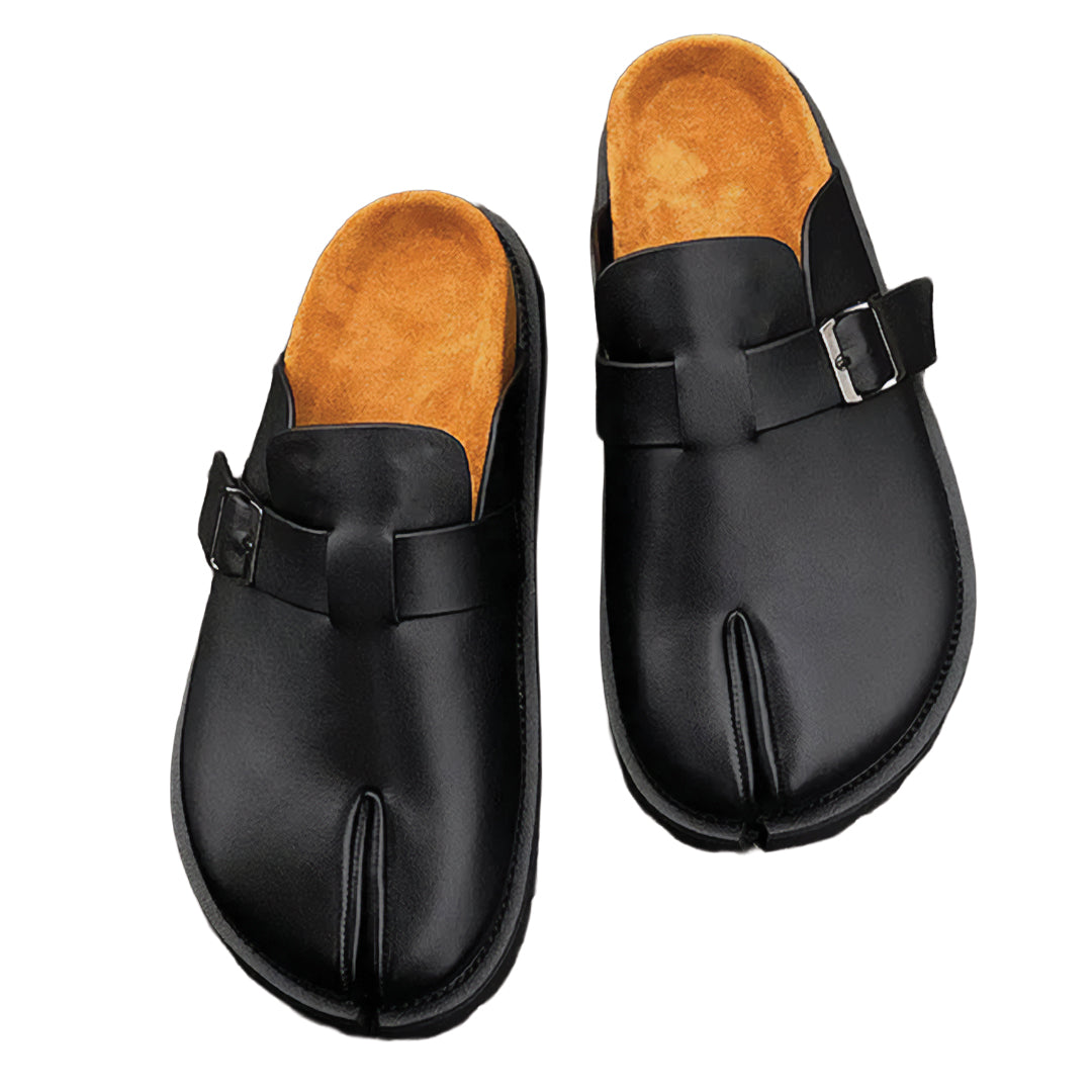 Jasper Men's Tabi Buckle Mules
