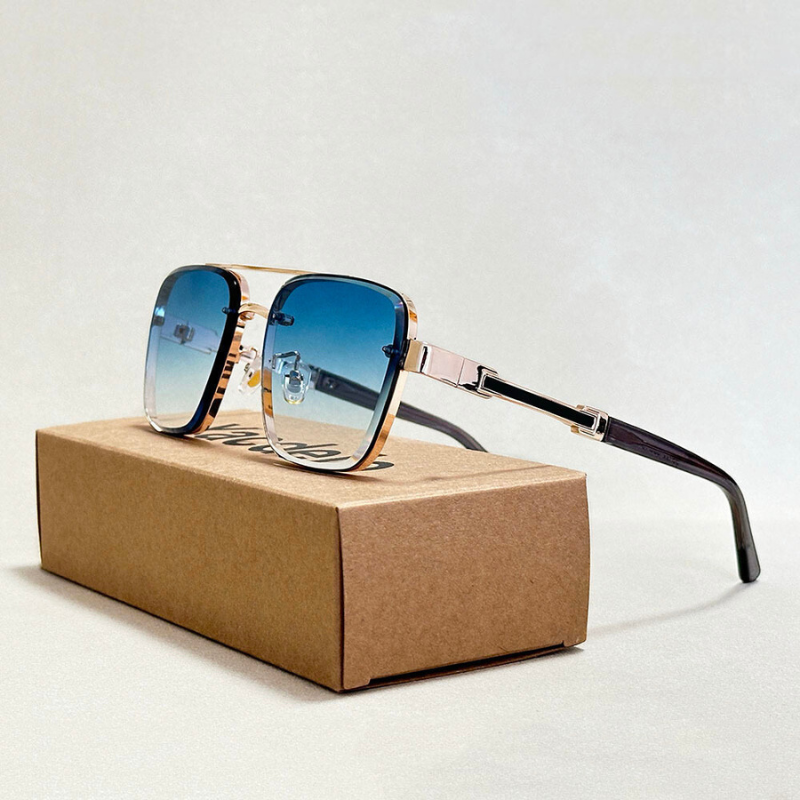 Eros Polarized Luxury Square Sunglasses