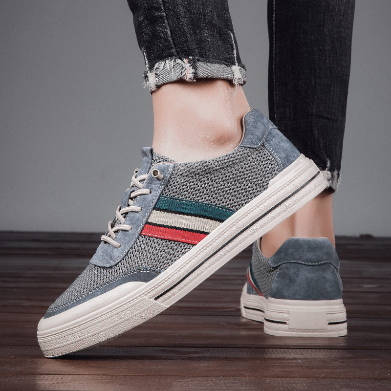 Beckham Mesh Suede Sneakers