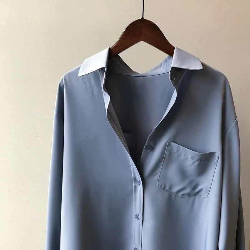 Natalia Women's Satin Grace Shirt