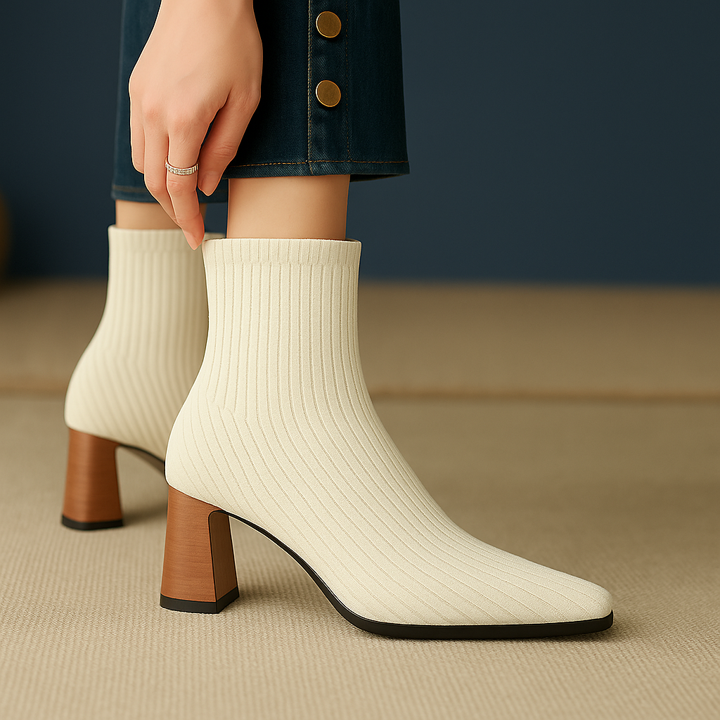 Hailee Sock Chelsea Ankle Boots