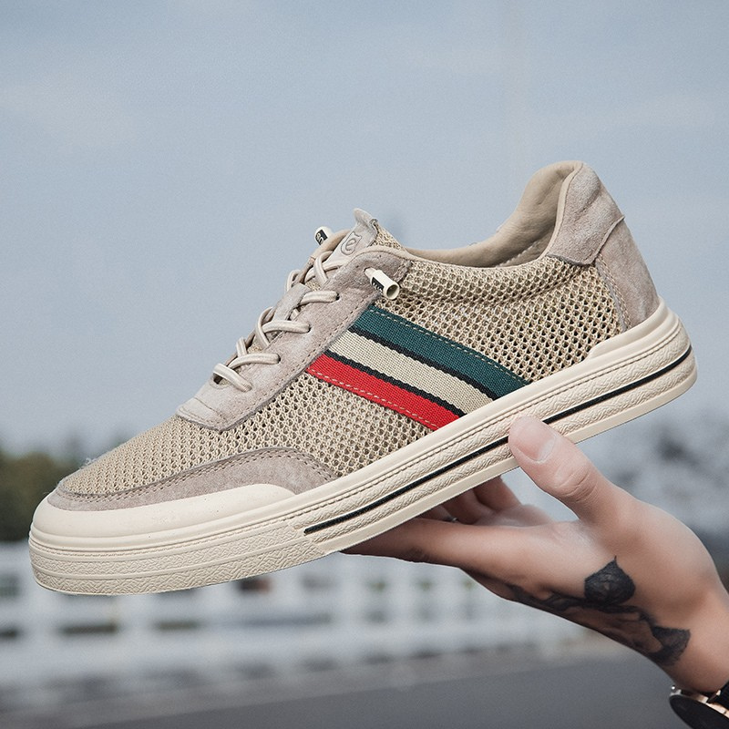 Beckham Mesh Suede Sneakers