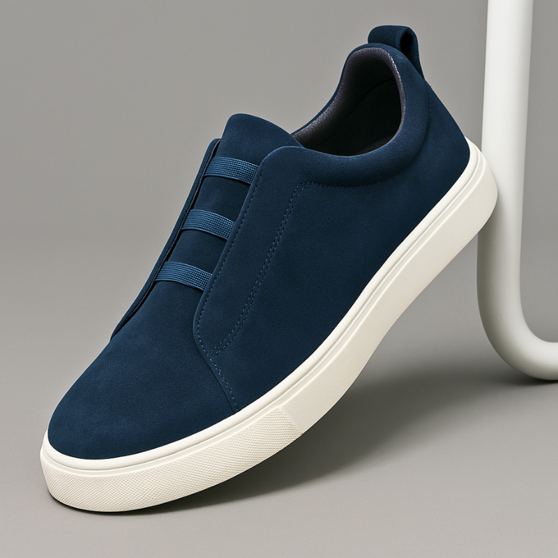 Brunello Men's Classic Suede Sneakers