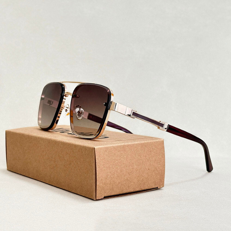 Eros Polarized Luxury Square Sunglasses