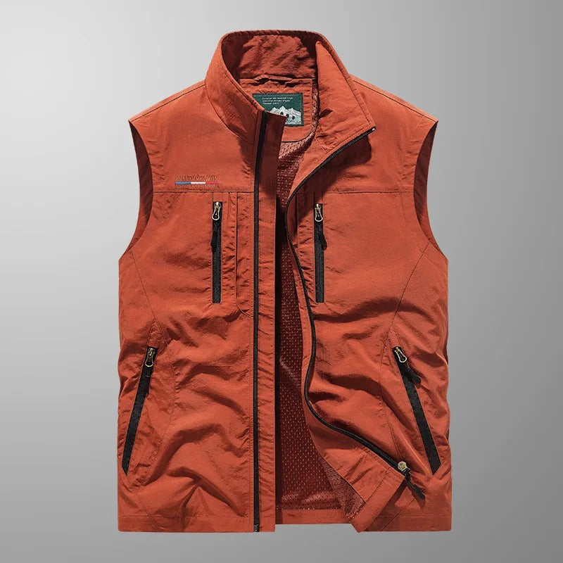 Derrek Men's Breathable Cargo Vest