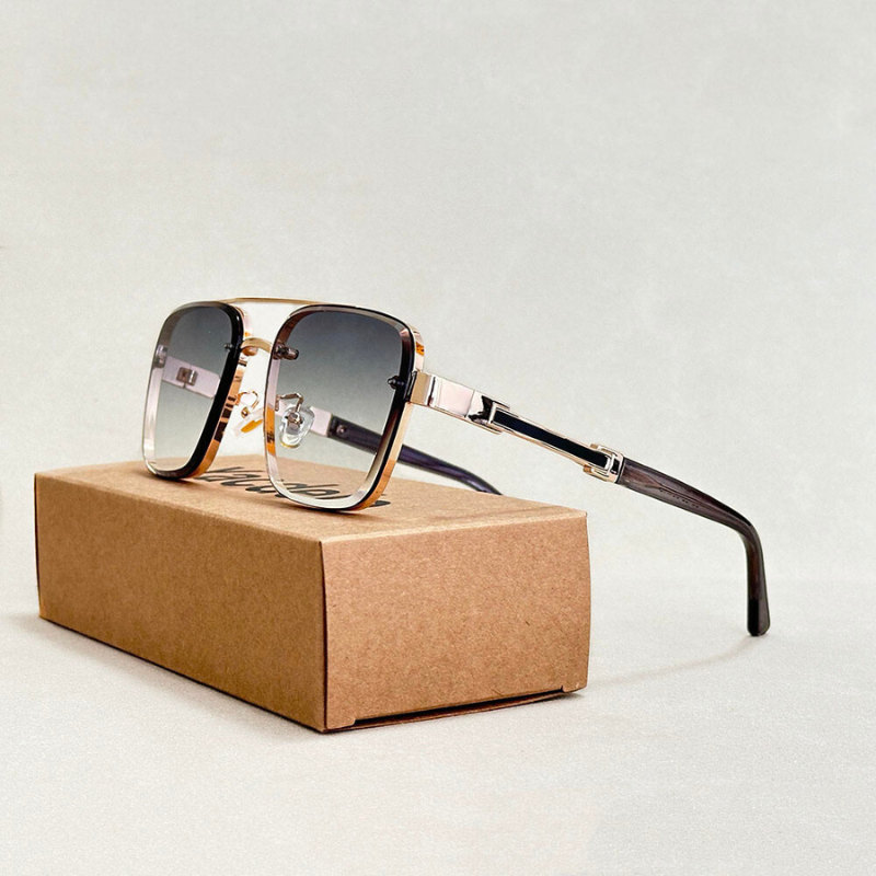 Eros Polarized Luxury Square Sunglasses