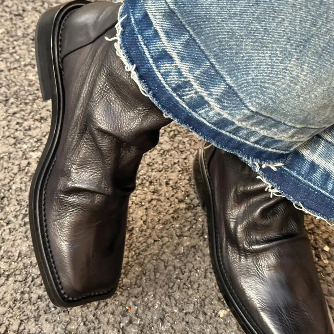 Beckket Men's Leather Crease Boot