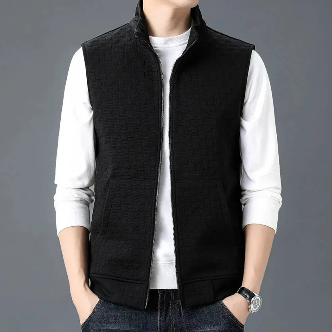 Men's Winter Fleece Knit Vest