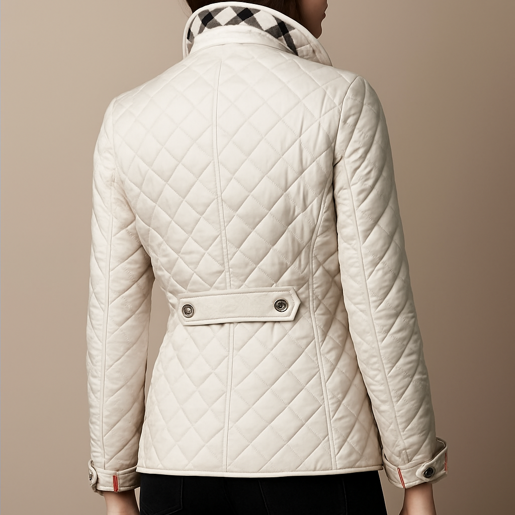 Madona Quilted Button Jacket