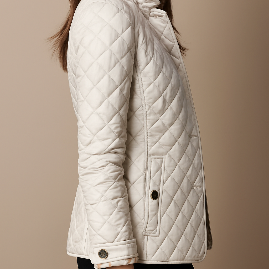 Madona Quilted Button Jacket
