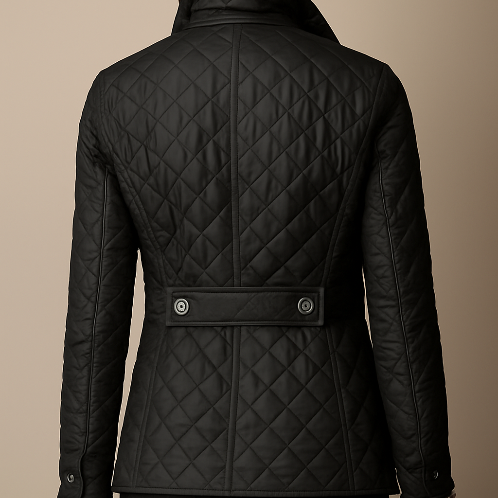 Madona Quilted Button Jacket