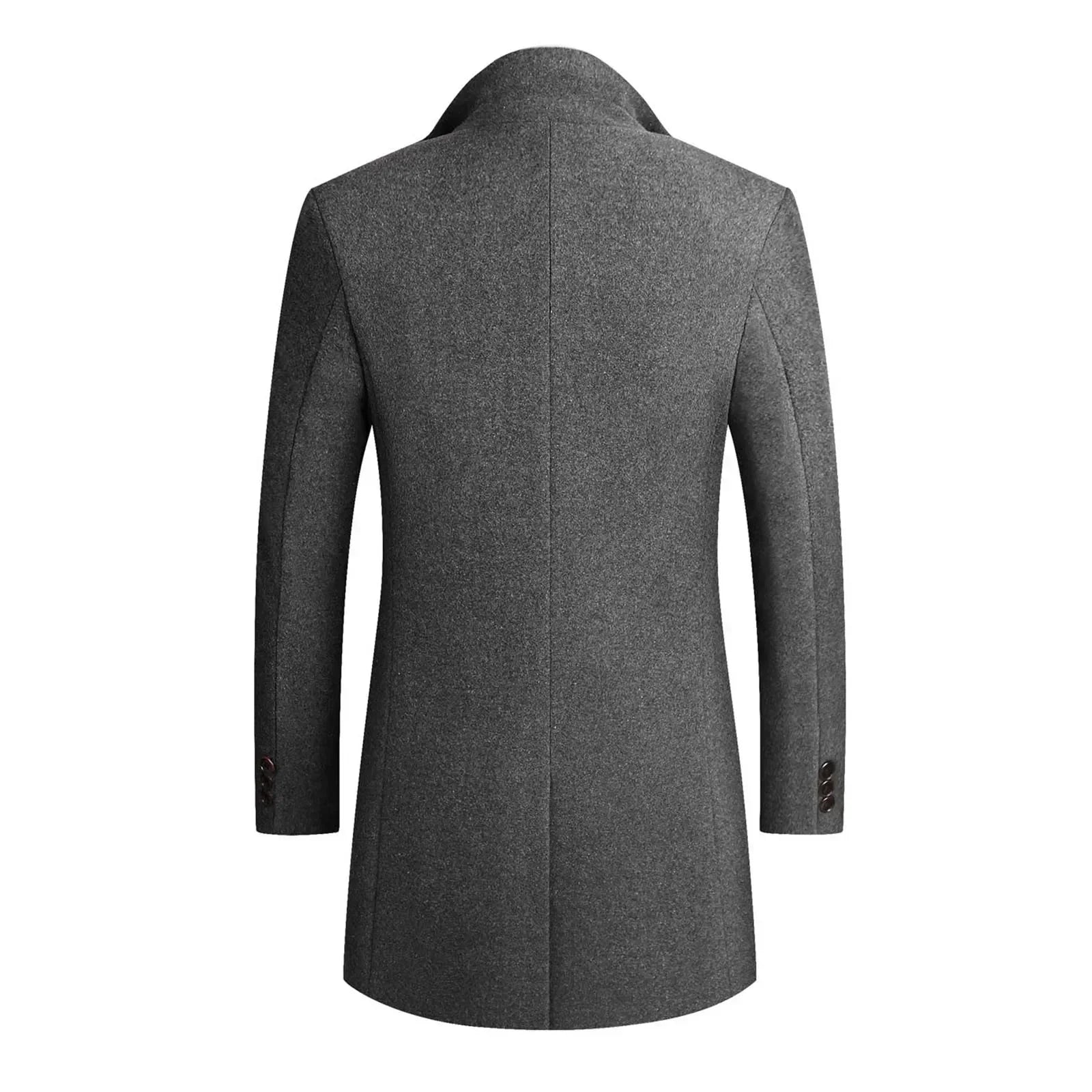Heisenberg Men's Slim-Fit Dress Coat