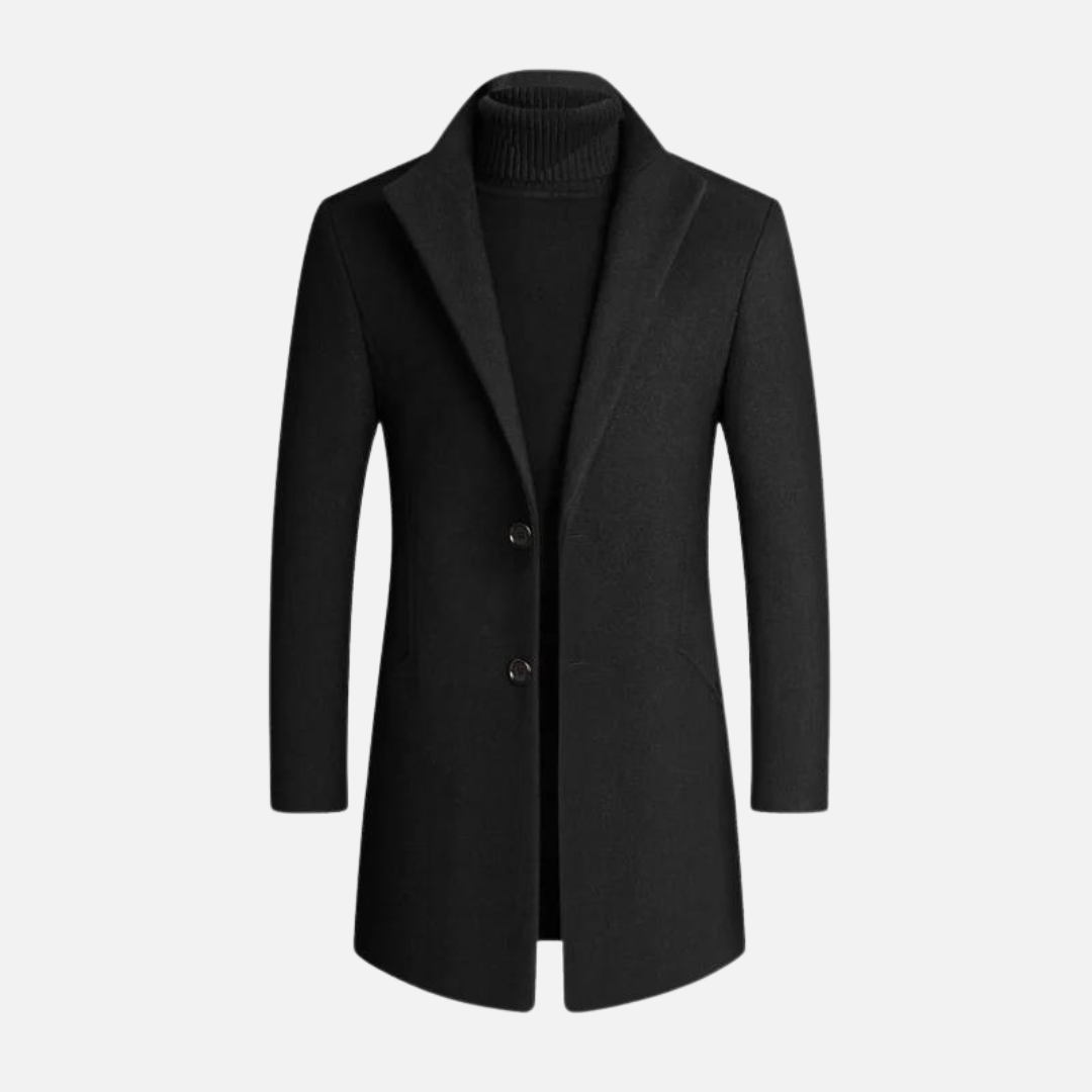 Heisenberg Men's Slim-Fit Dress Coat
