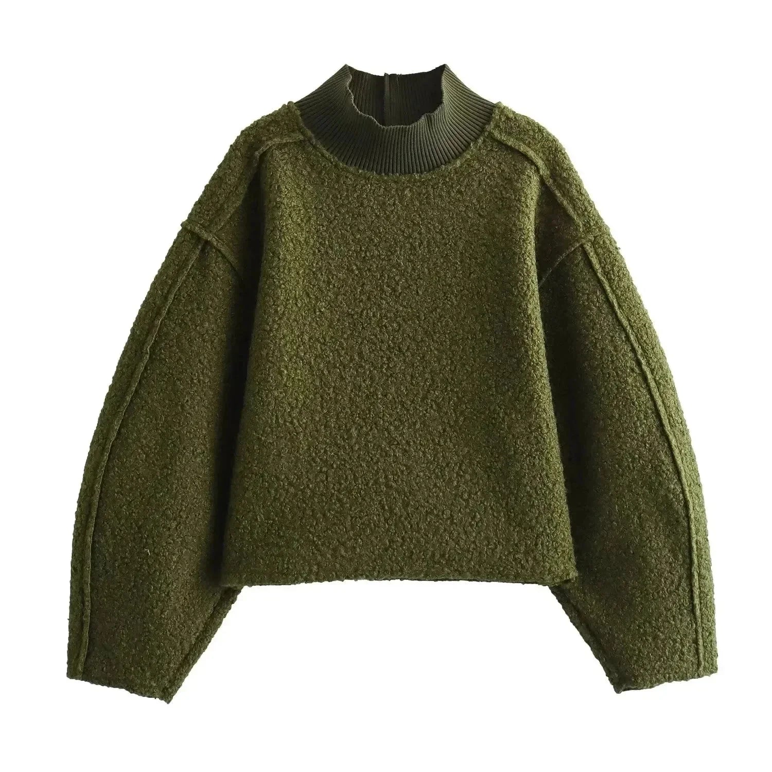 Rayan Textured Turtleneck Pullover