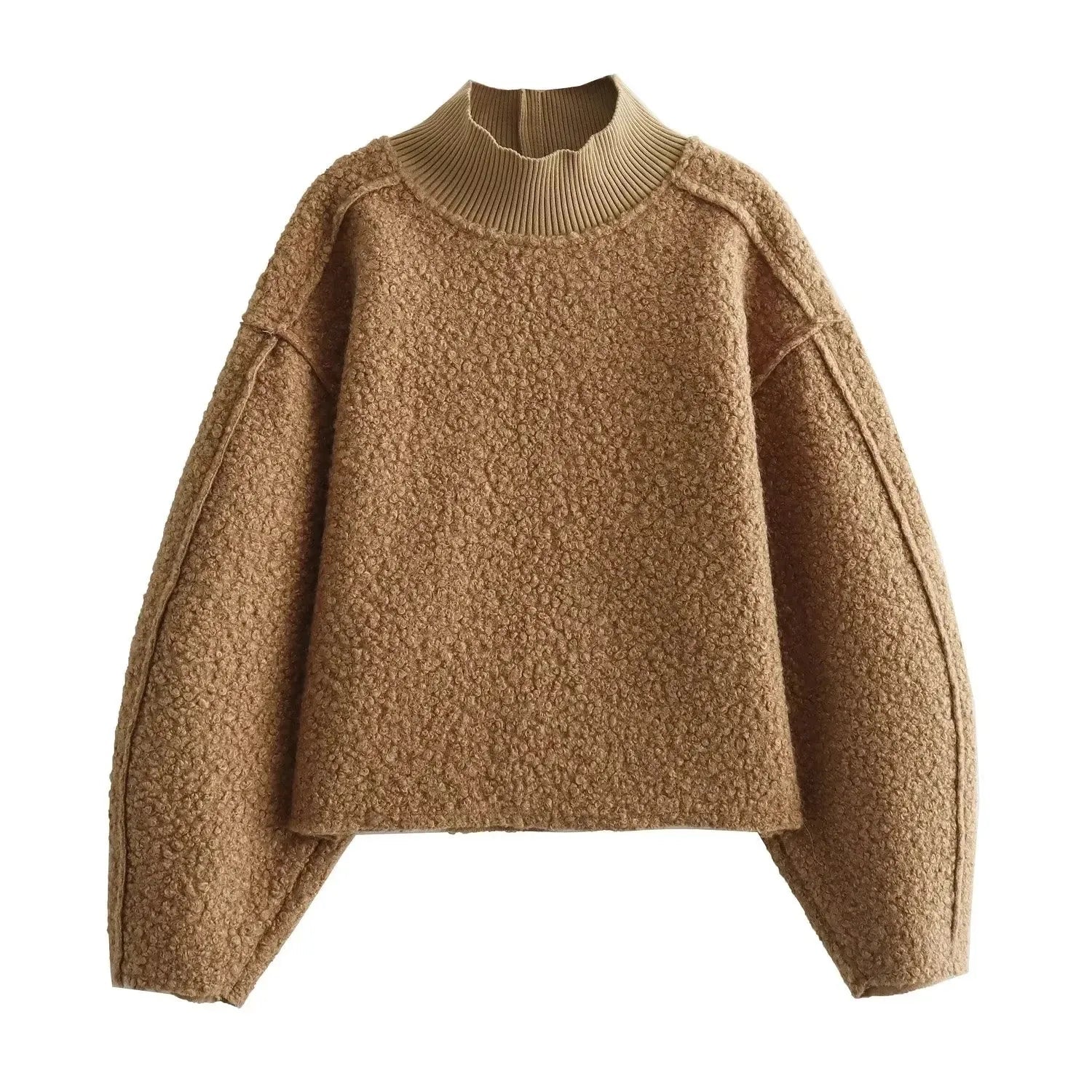 Rayan Textured Turtleneck Pullover