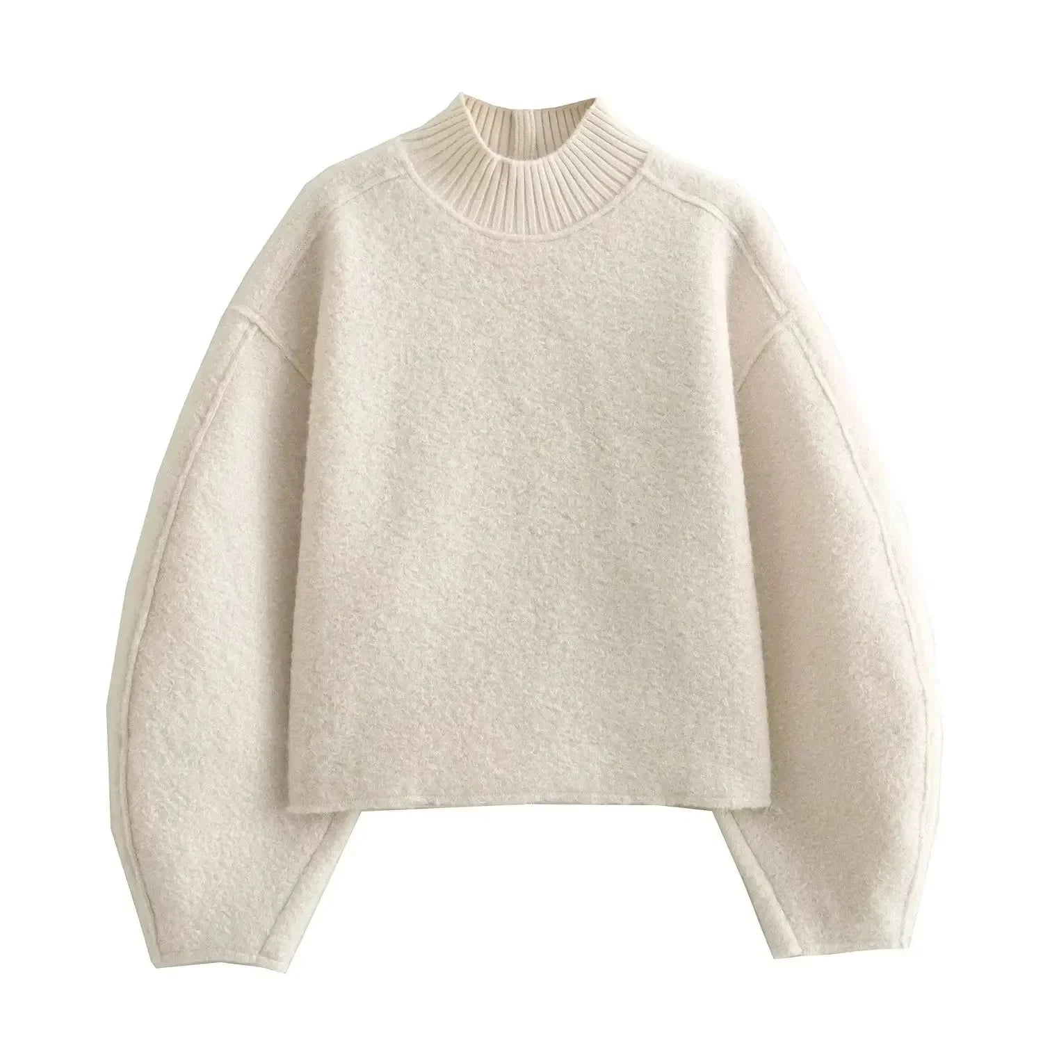 Rayan Textured Turtleneck Pullover