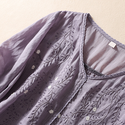 Jane Austen Linen Blouse