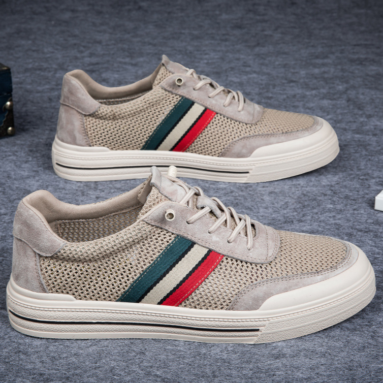 Beckham Mesh Suede Sneakers