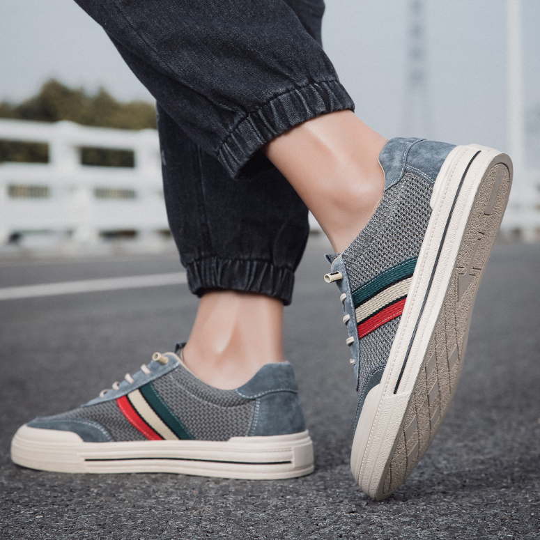 Beckham Mesh Suede Sneakers