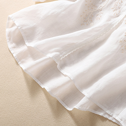 Jane Austen Linen Blouse