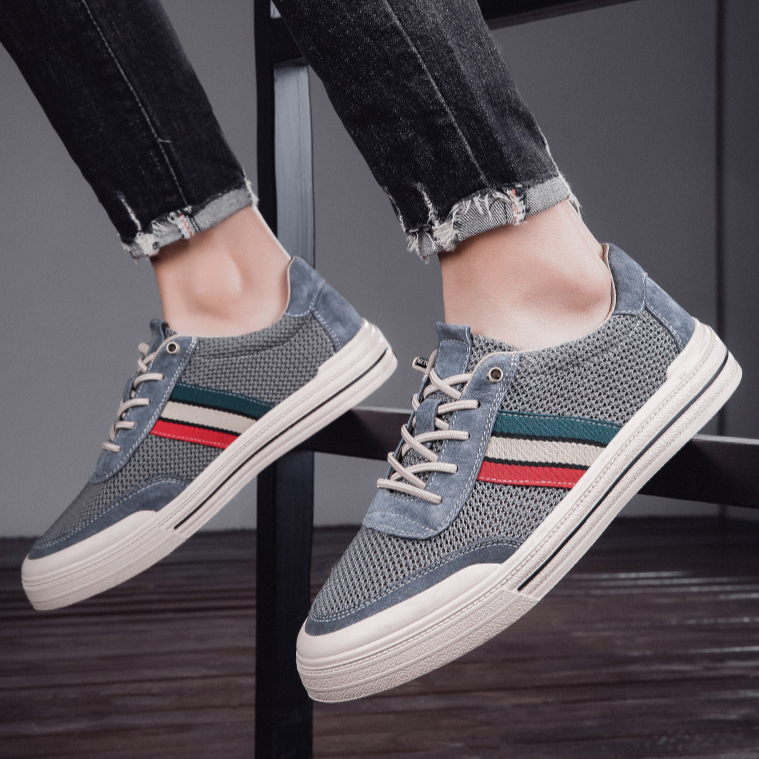 Beckham Mesh Suede Sneakers