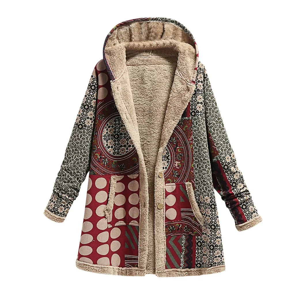 Women's Amelia Patchwork Overcoat