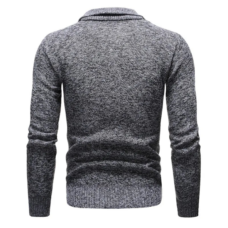 Cameroon Half-Zip Knitted Sweater