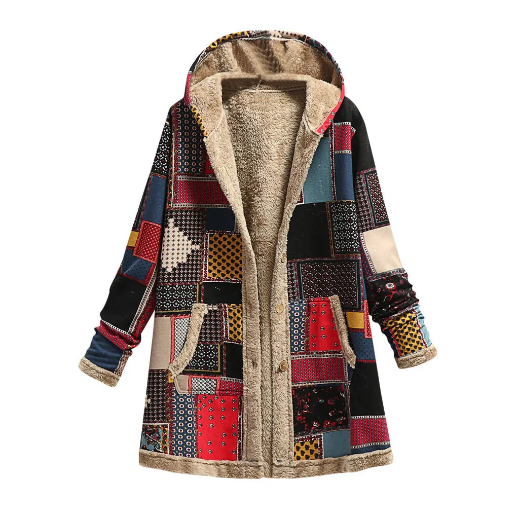 Women's Amelia Patchwork Overcoat