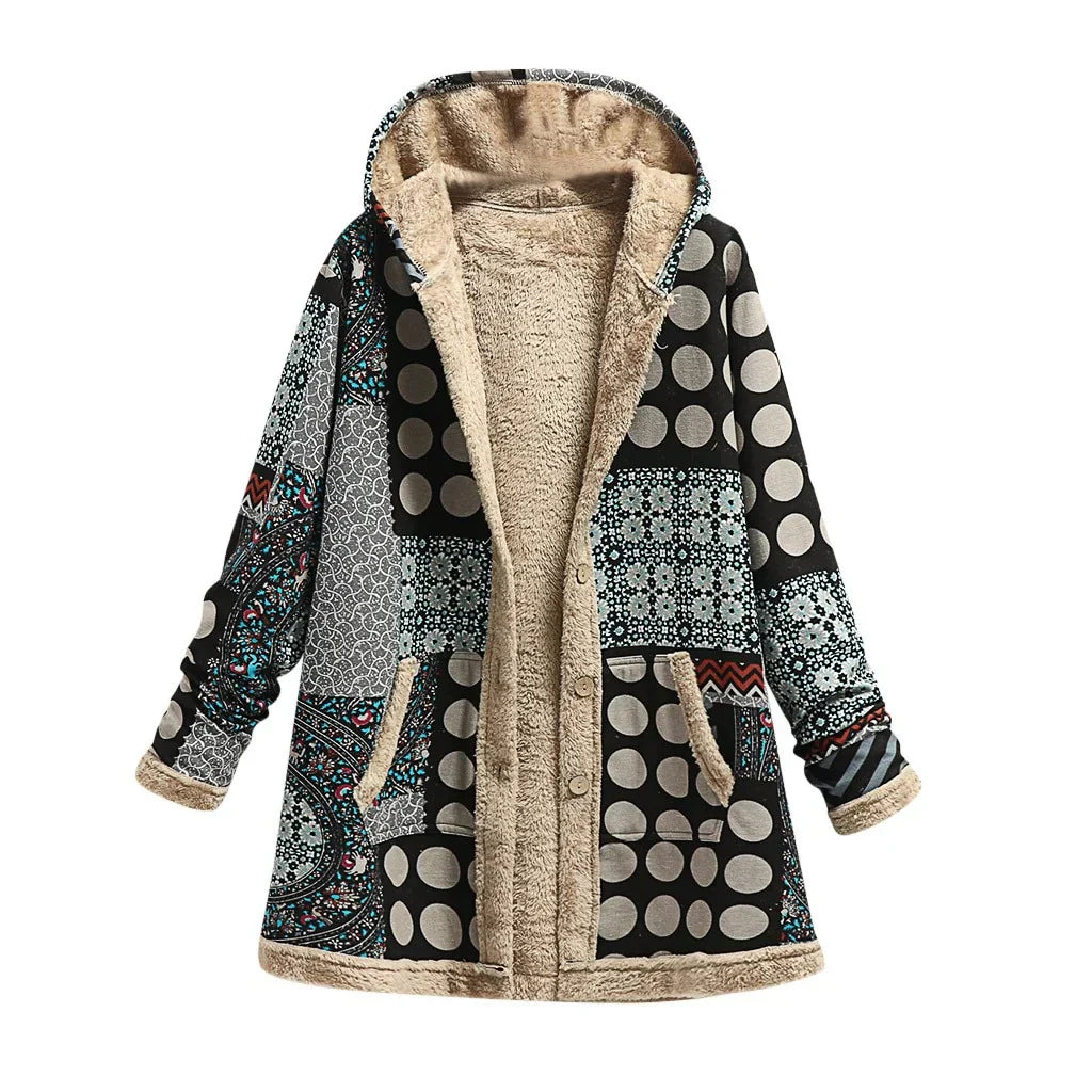 Women's Amelia Patchwork Overcoat