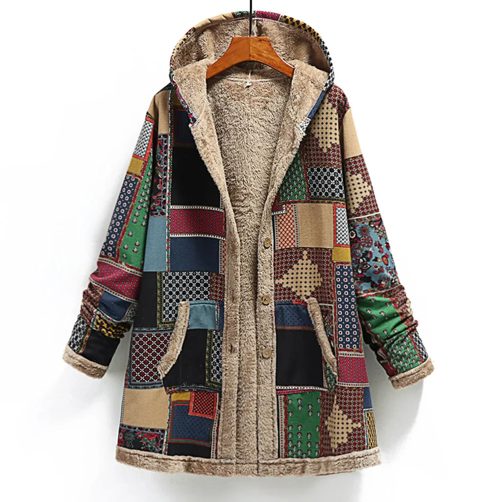 Women's Amelia Patchwork Overcoat