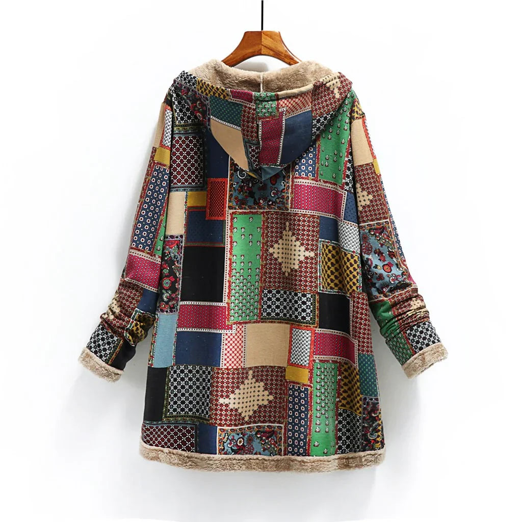 Women's Amelia Patchwork Overcoat