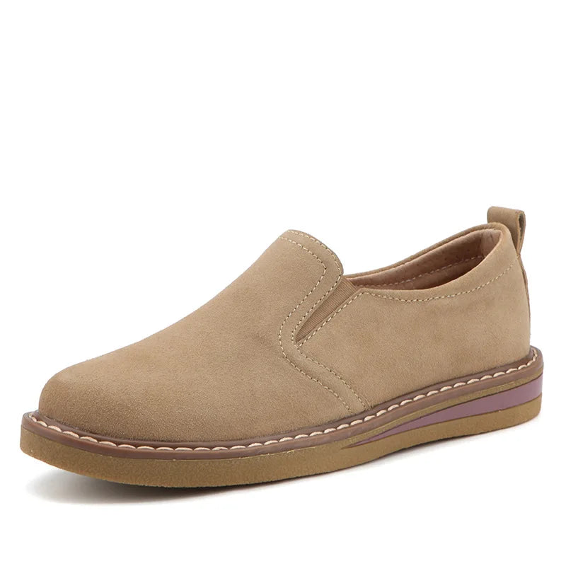 Britney Everyday Suede Leather Loafers