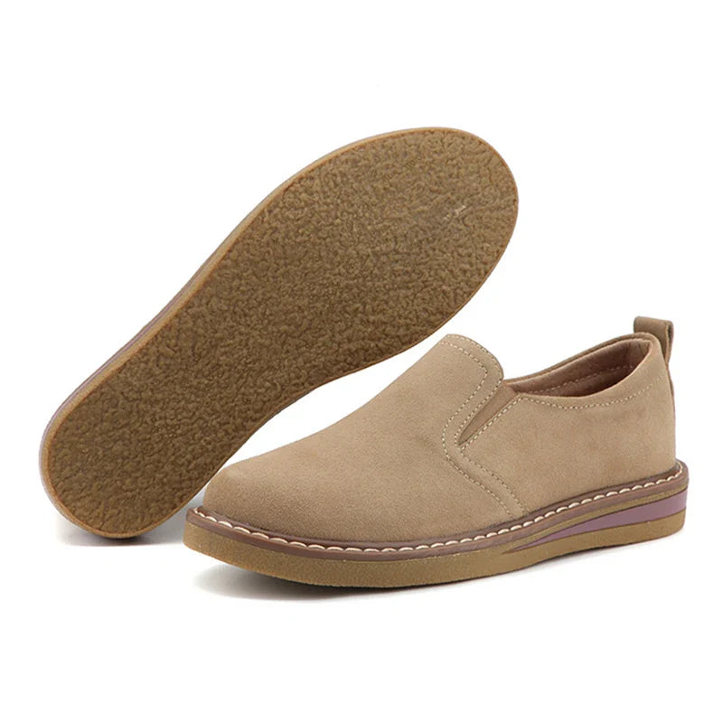 Britney Everyday Suede Leather Loafers