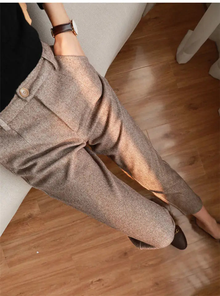 Velora Tailored Pencil Pants