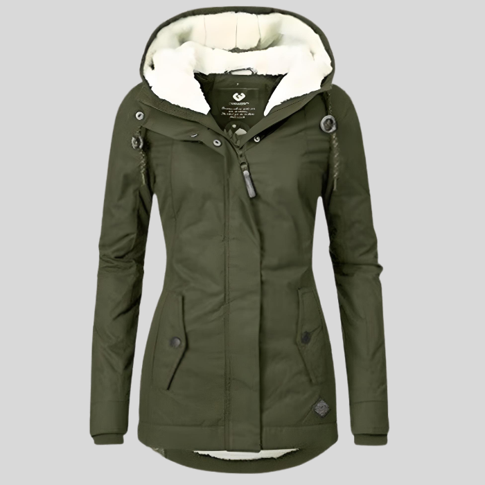 Hailey Women's Waterproof Rain Hooded Jacket