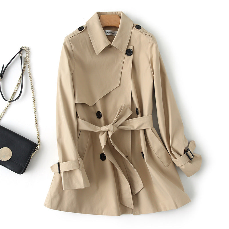 Serene Women's Elegant Trench Coat