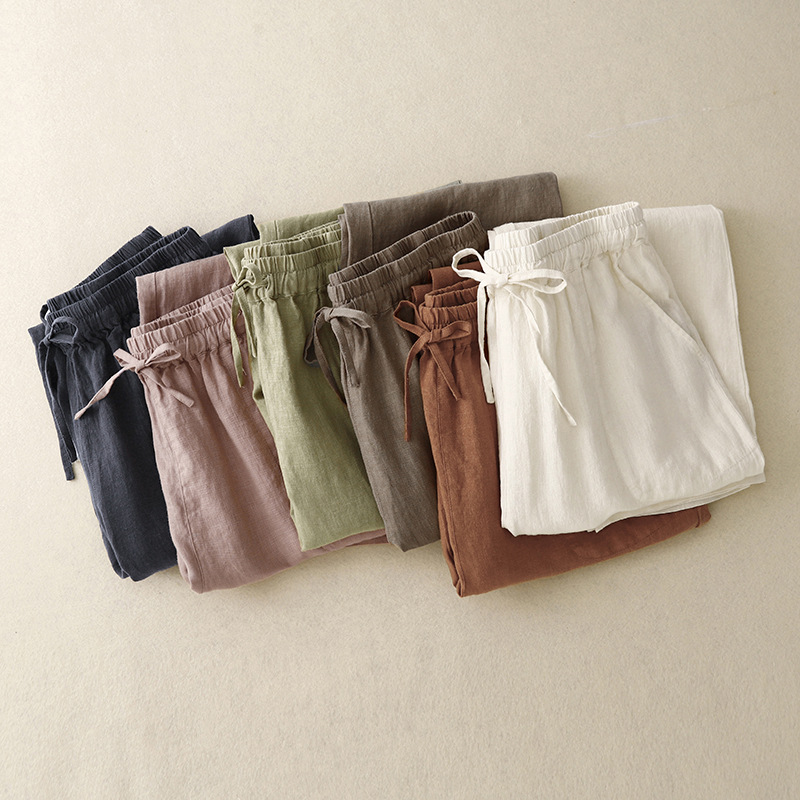 Women's Lightweight Linen Pants