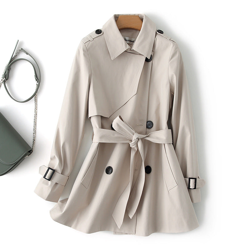 Serene Women's Elegant Trench Coat