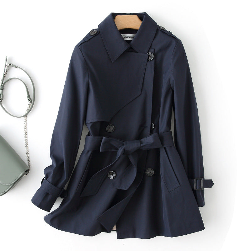 Serene Women's Elegant Trench Coat