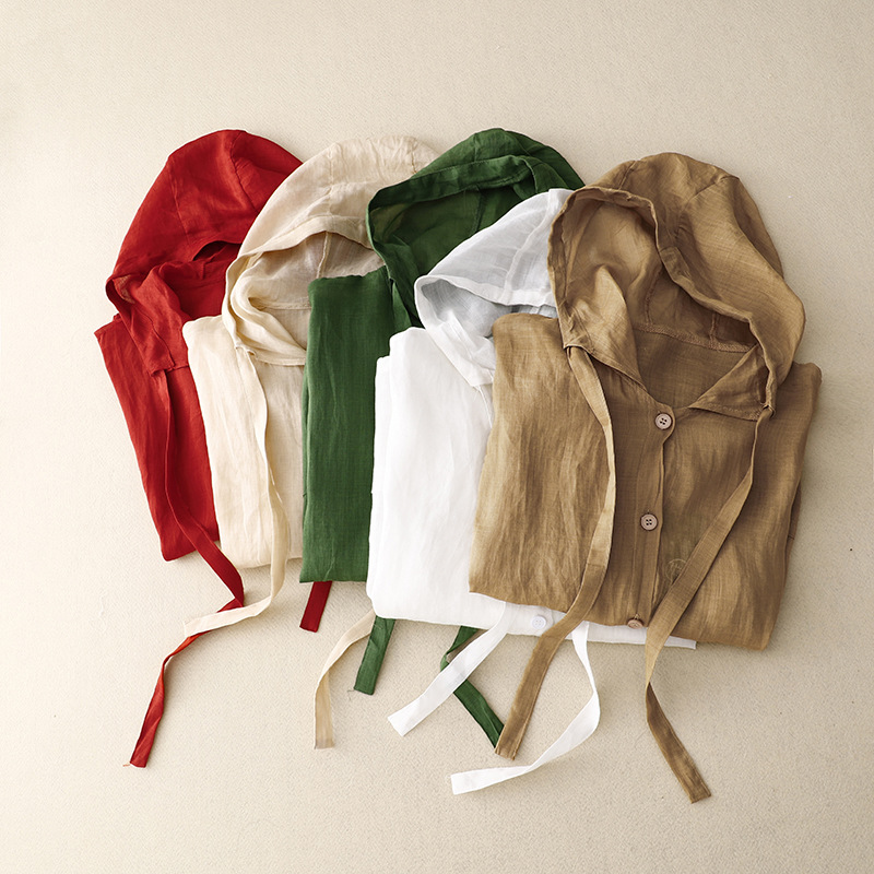 Amara Women's Linen Hoodie