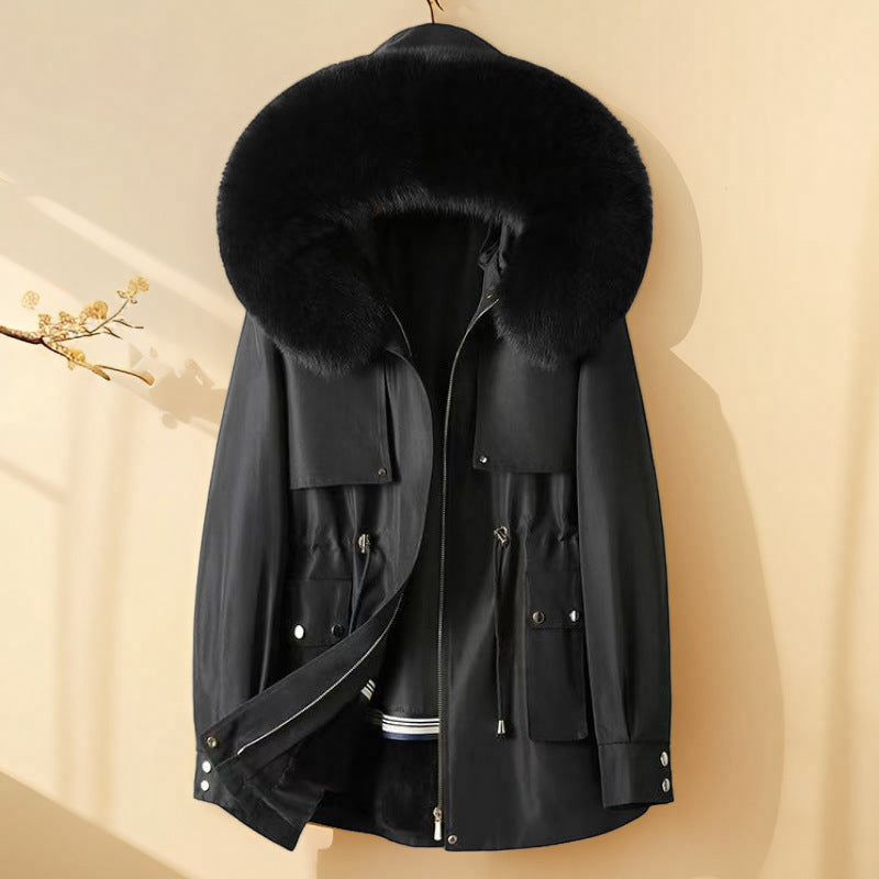 Latina Women's Parka Fur Coat