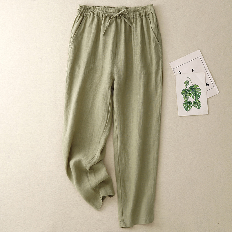 Women's Lightweight Linen Pants