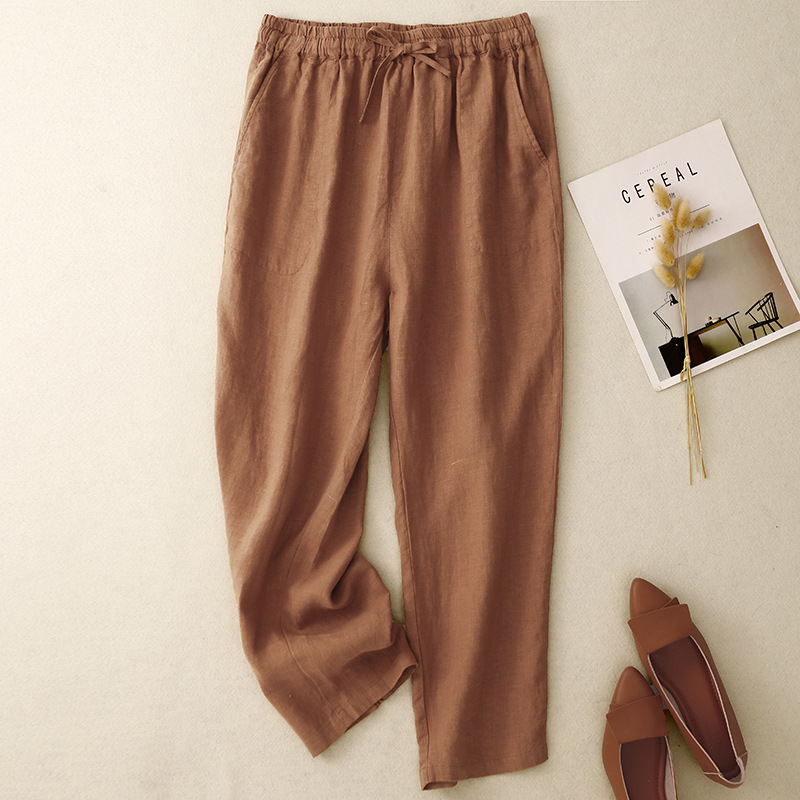 Women's Lightweight Linen Pants