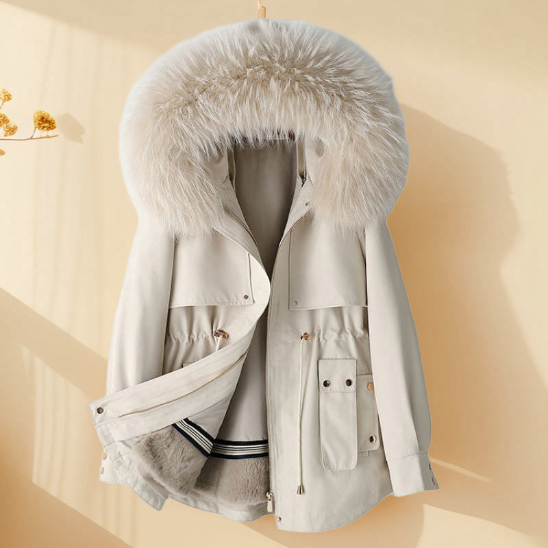 Latina Women's Parka Fur Coat