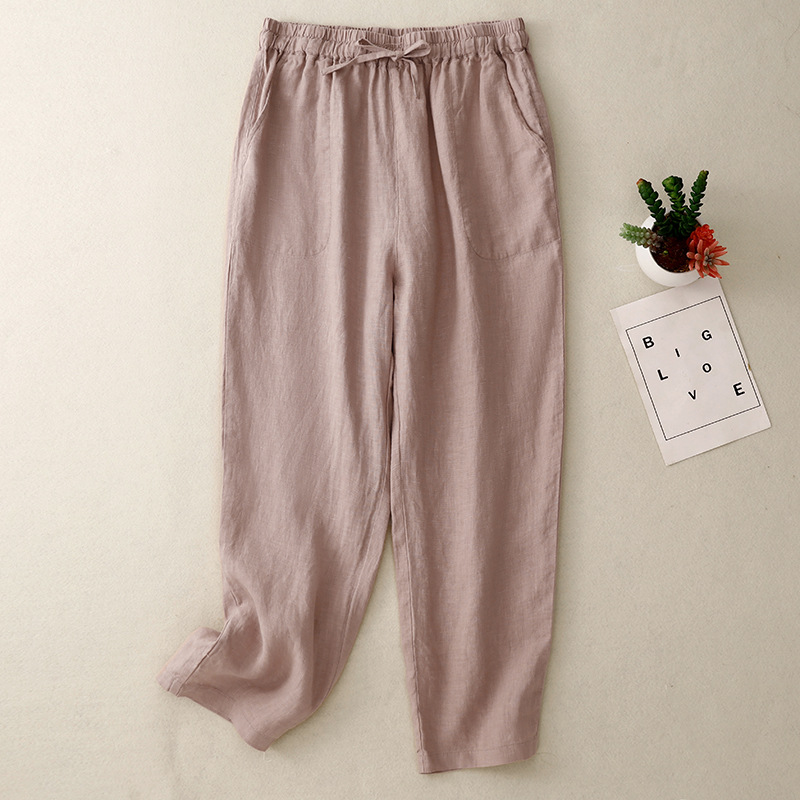 Women's Lightweight Linen Pants