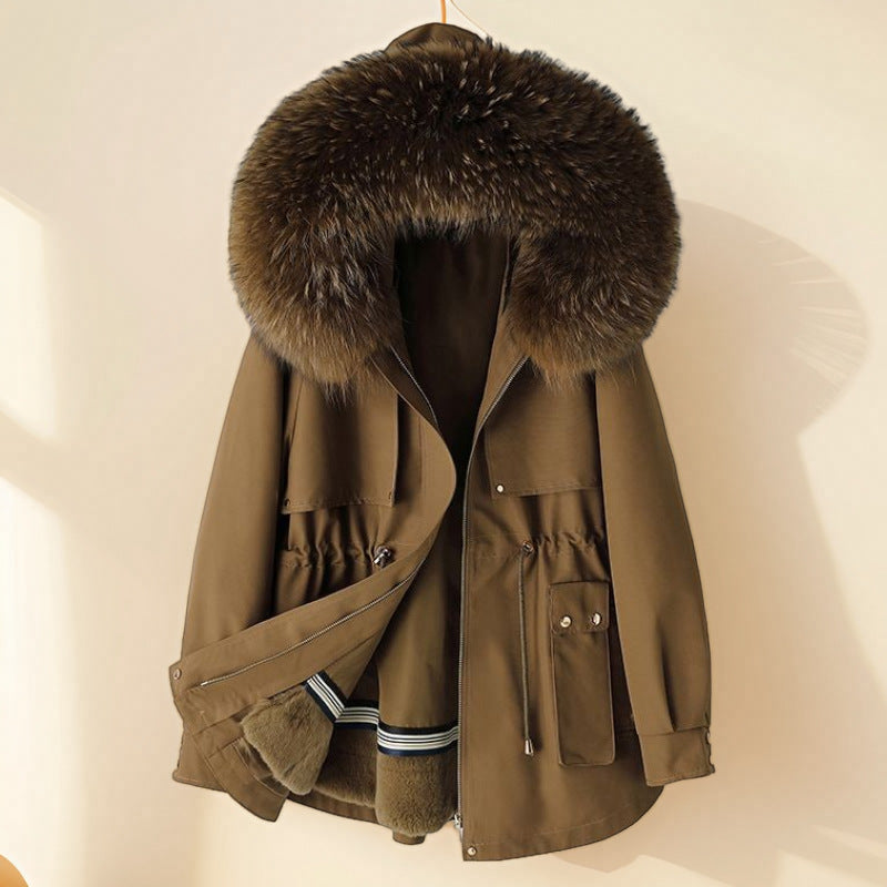 Latina Women's Parka Fur Coat