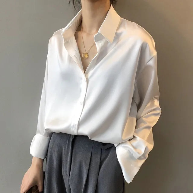 Elora Elegant Soft Sheen Shirt