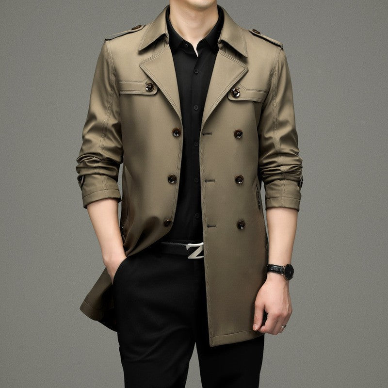 Men's Legacy Double-Breasted Trench Coat