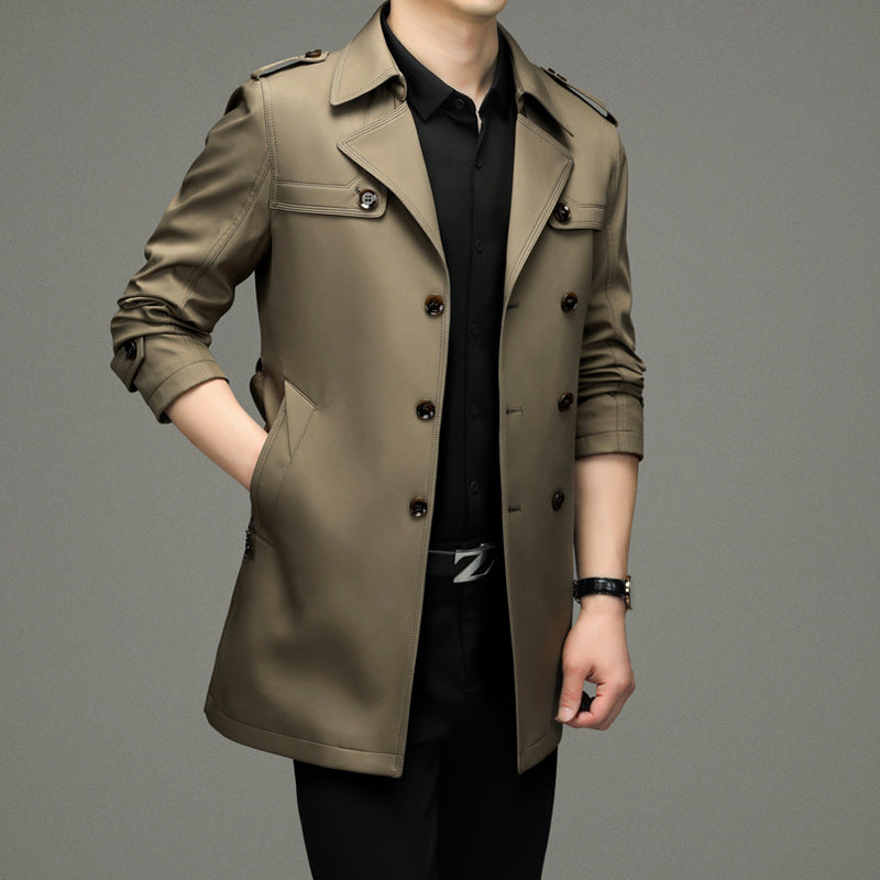 Men's Legacy Double-Breasted Trench Coat