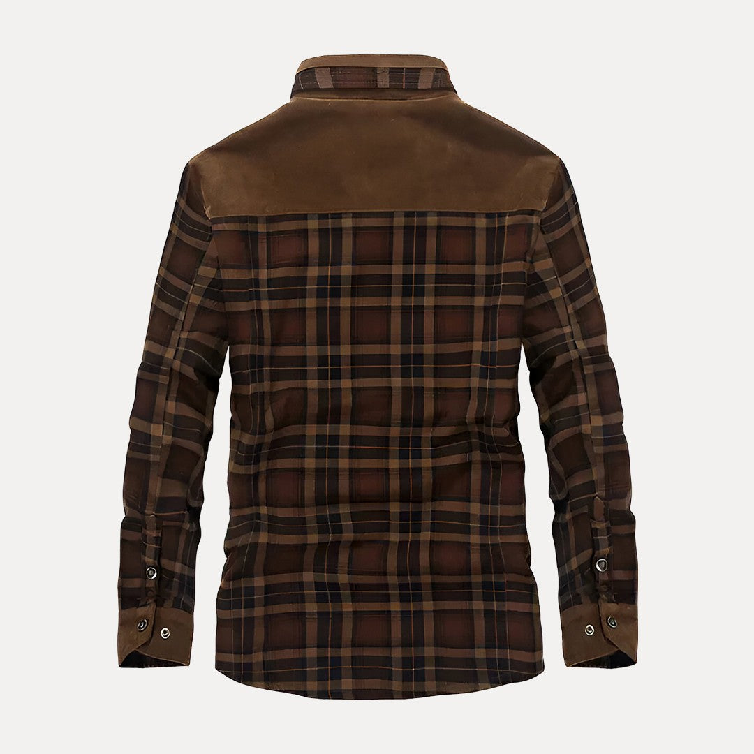 Outlander Men's Trail Wool Plaid Jacket